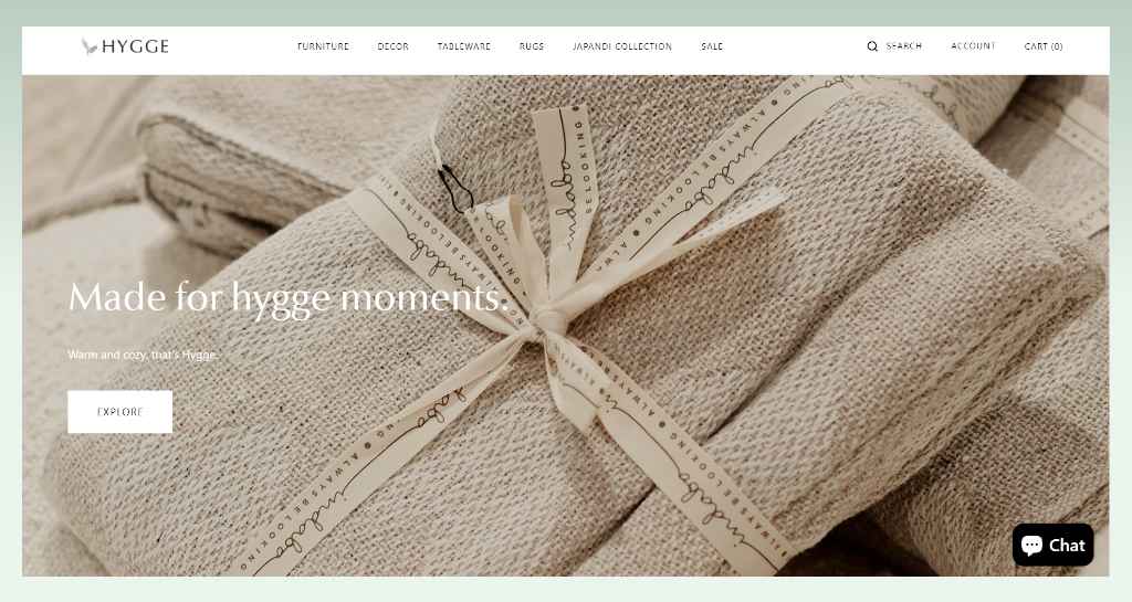 8-home-decor-shopify-store-examples-Hygge