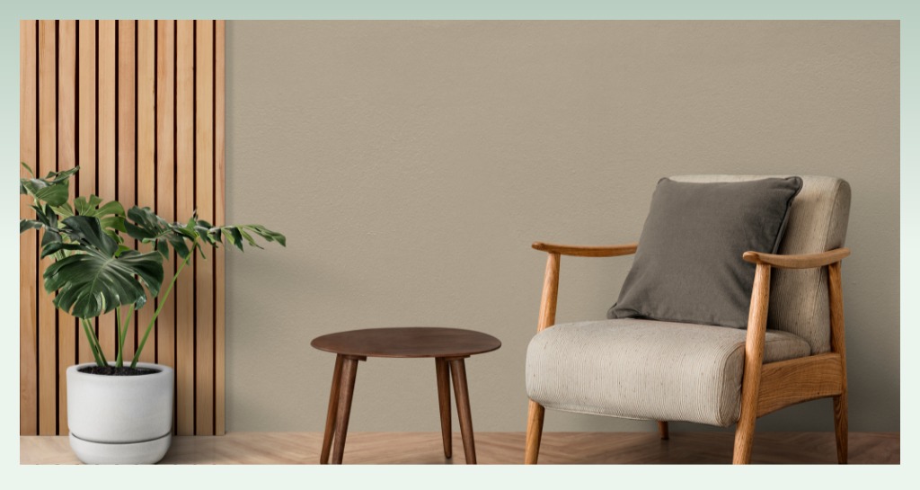 a-room-featuring-a-wooden-armchair-with-a-grey-cushion-how-to-start-a-furniture-design-business