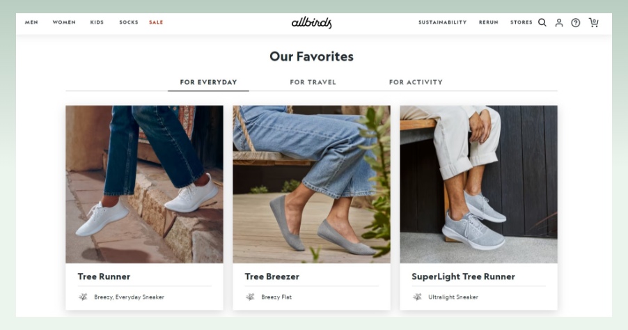 allbirds-website