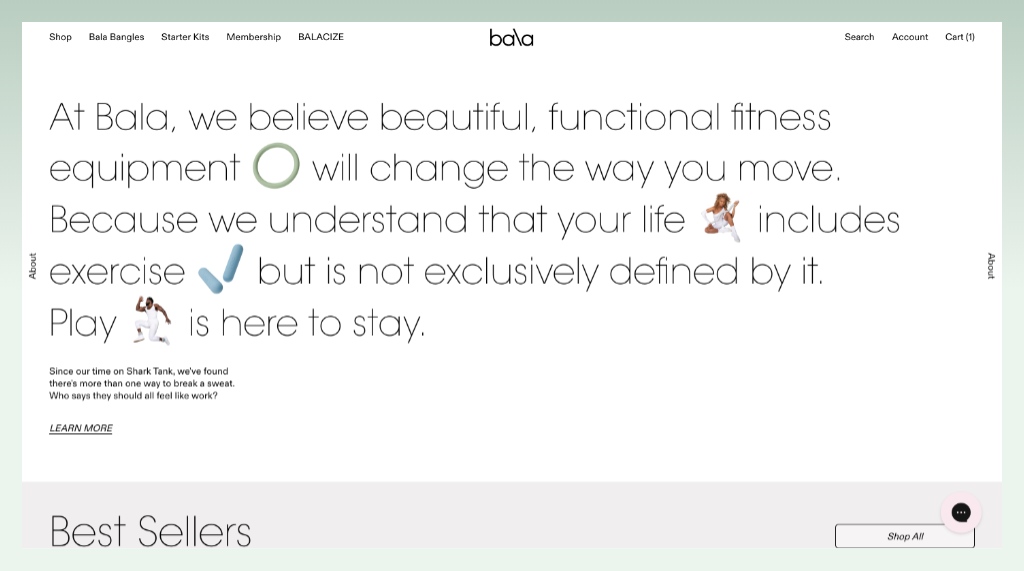 bala-shopify-fitness-store
