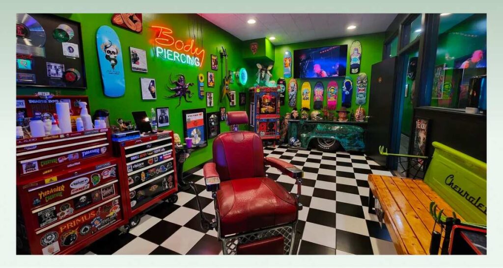Body-piercing-shop