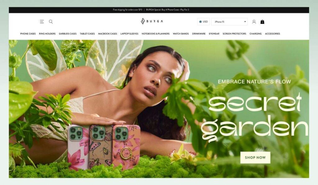 Burga-dropshipping-shopify-store
