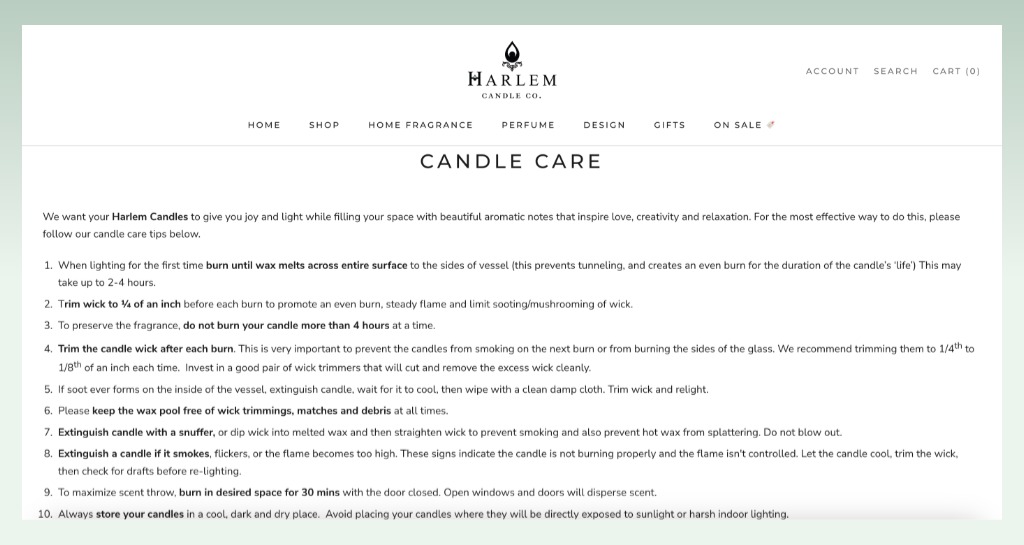 candle-care-shopify-websites