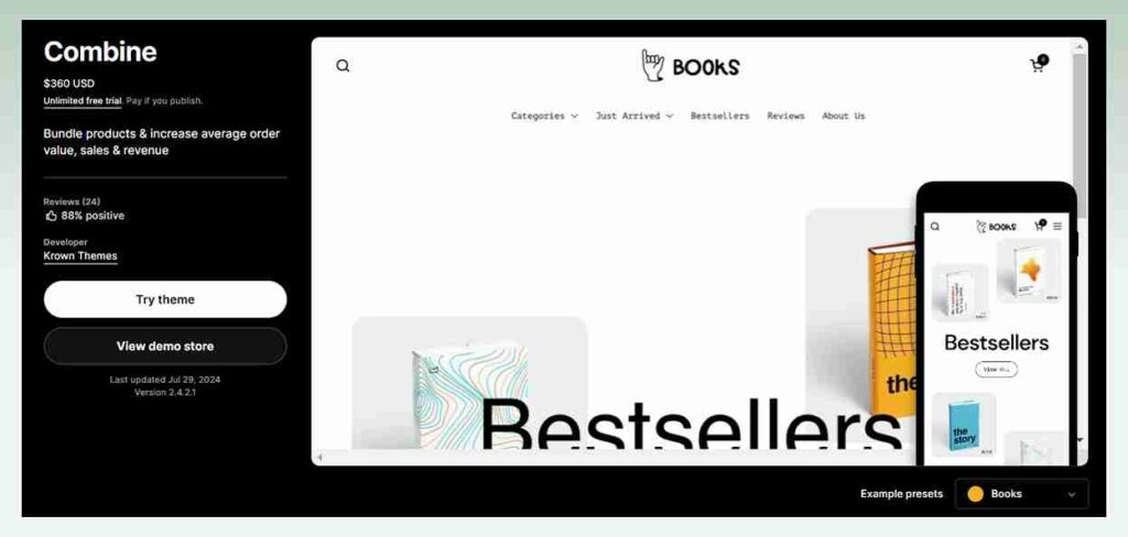 Combine-Shopify-theme