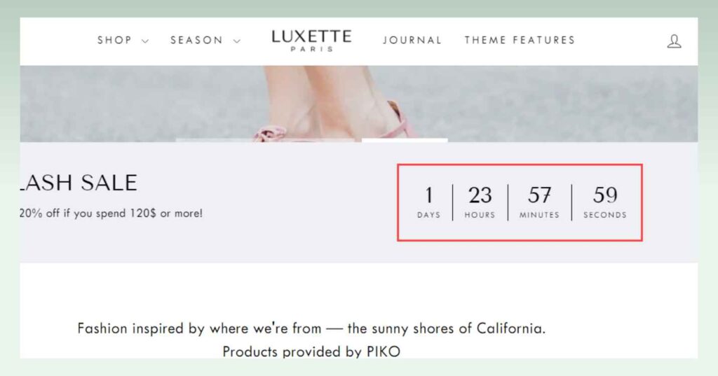 countdown-timer-of-the-impulse-shopify-theme