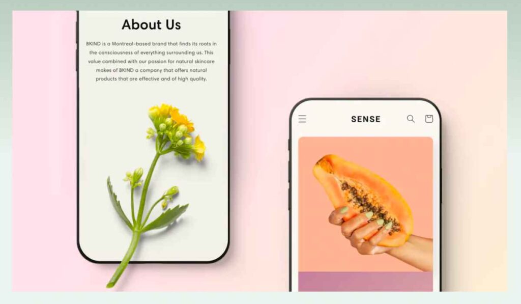 Sense-theme-design-layout