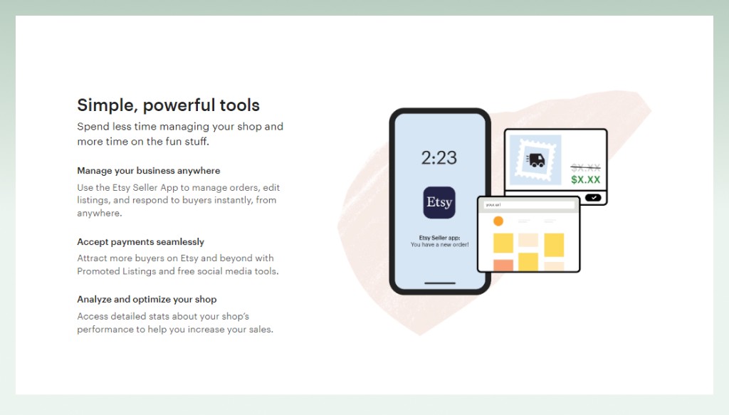 Etsy eCommerce tools