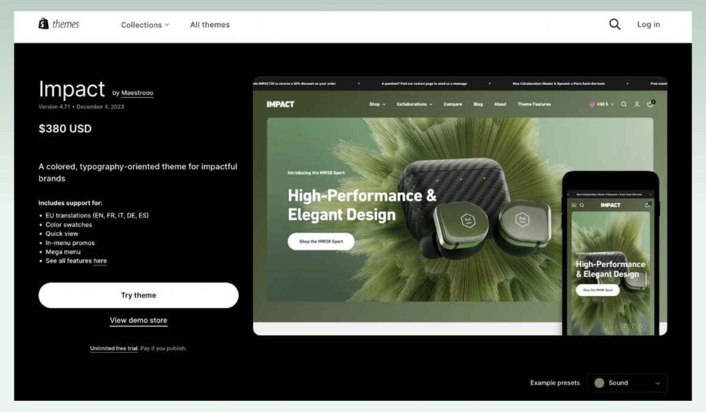 impact-shopify-themes-for-one-product
