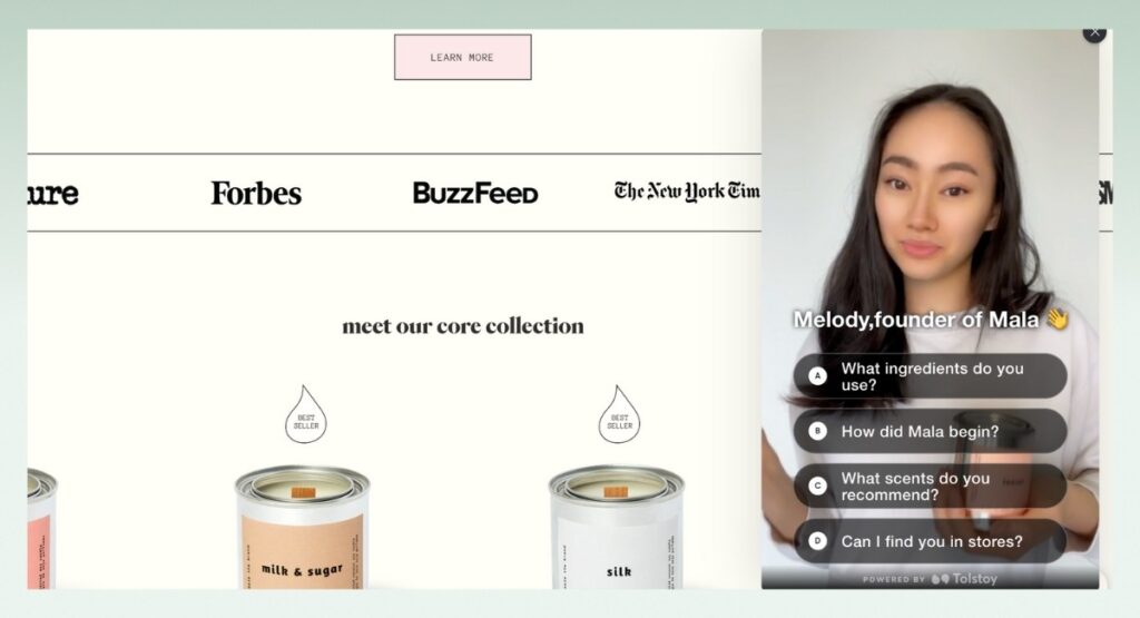 Mala-the-Brand-Interactive-video