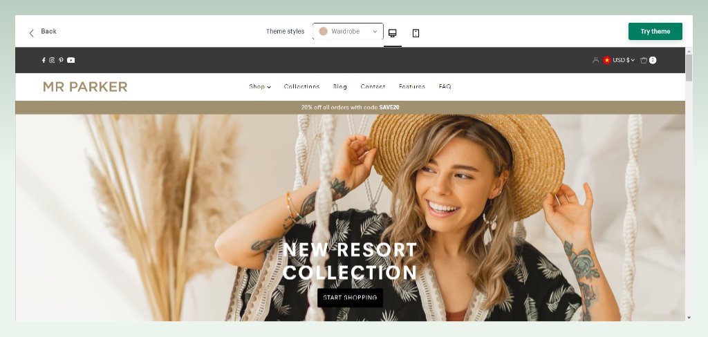 Mr-parker-shopify-theme-responsive