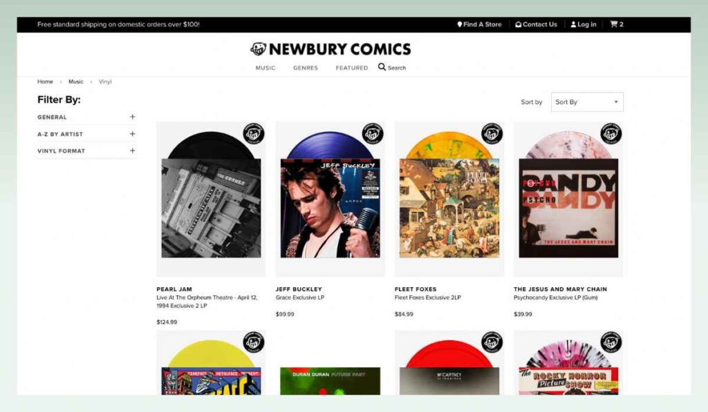Newbury-comics-design