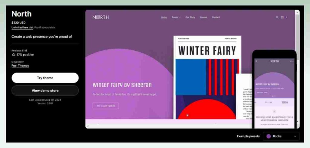 North-Shopify-theme