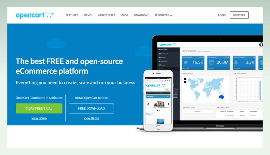 Opencart-best-shopify-alternatives