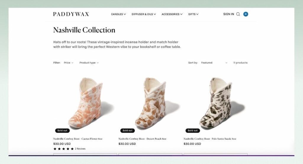 PaddyWax-product-and-collection