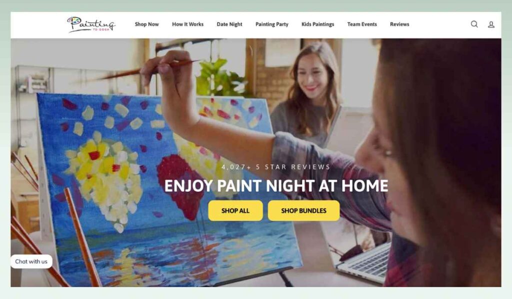 Painting-to-Gogh-the-best-shopify-art-stores