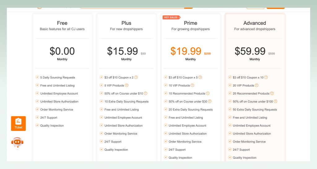 pricing-cjdropshipping