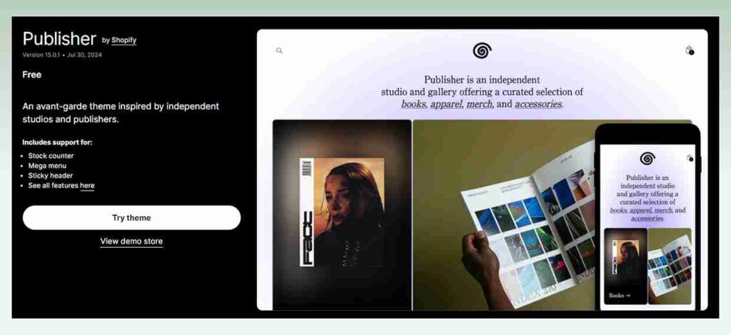 Publisher-Shopify-theme