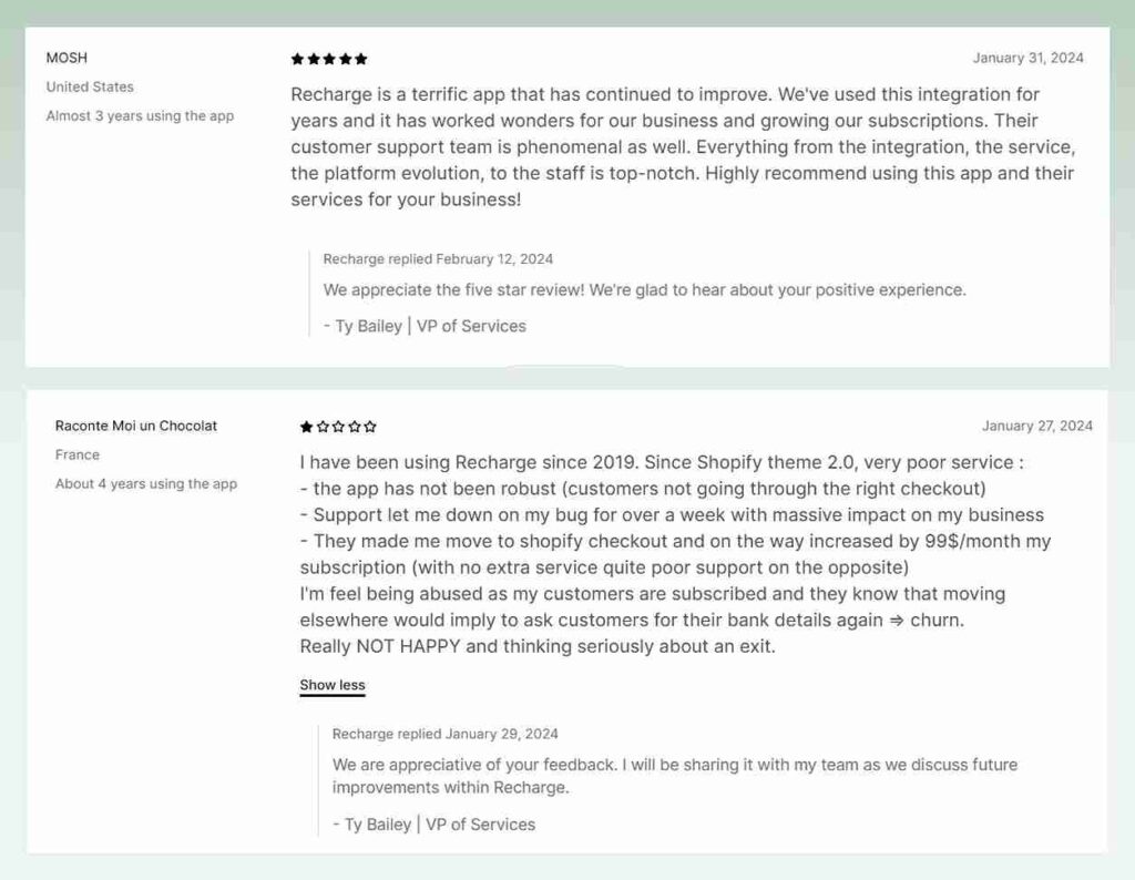 Recharge-Subscriptions-user-reviews