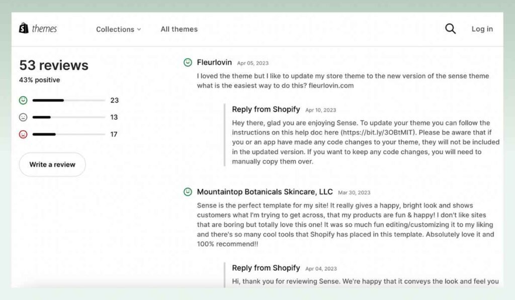 Sense-shopify-theme-reviews