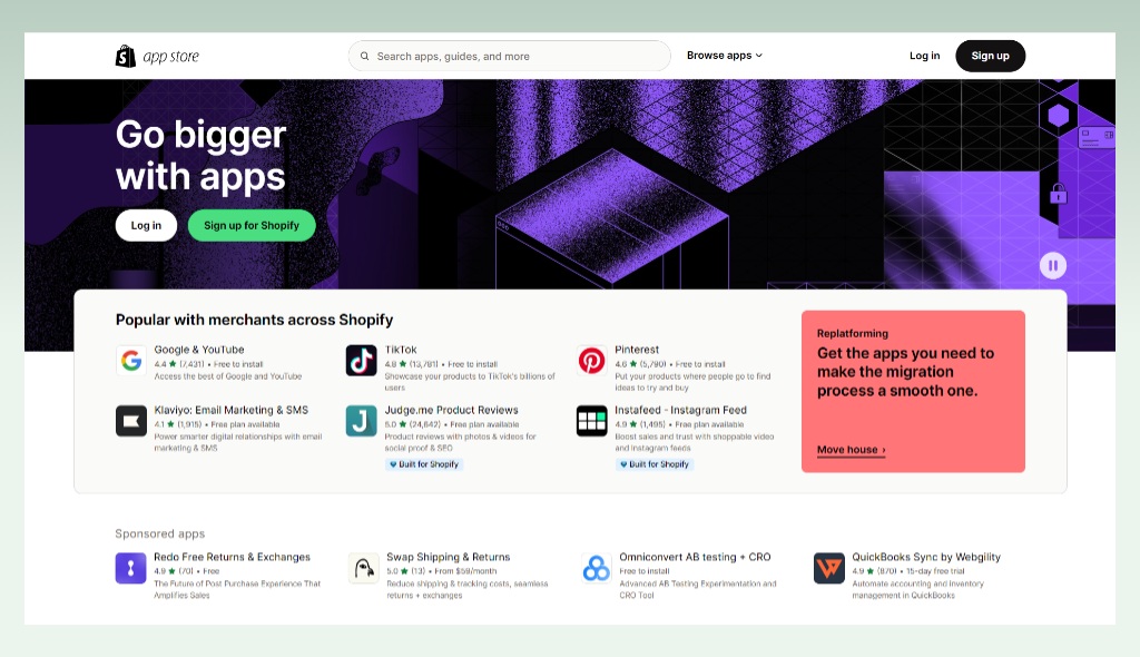 Shopify-app-store