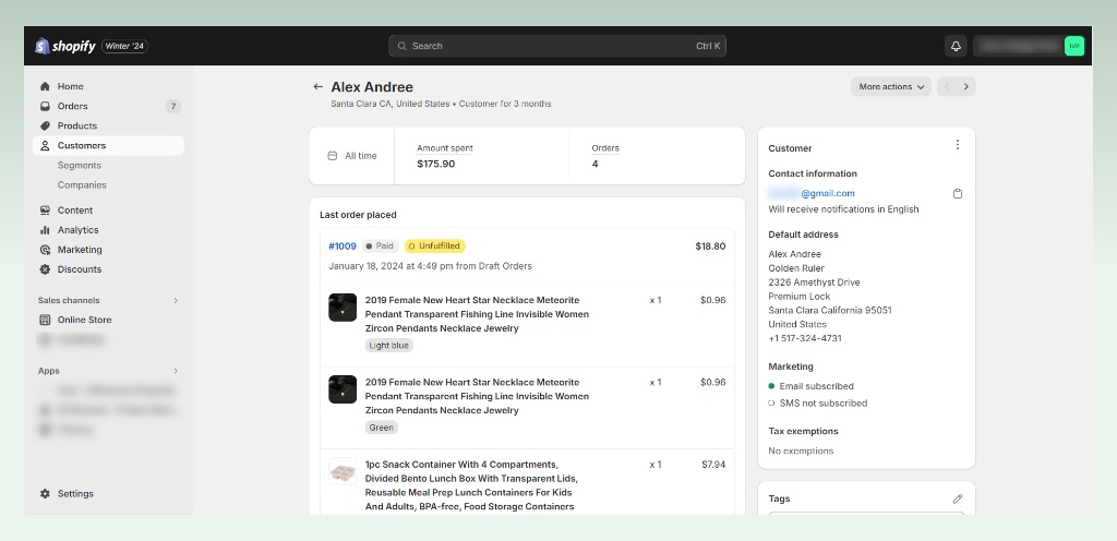 shopify-customer-management