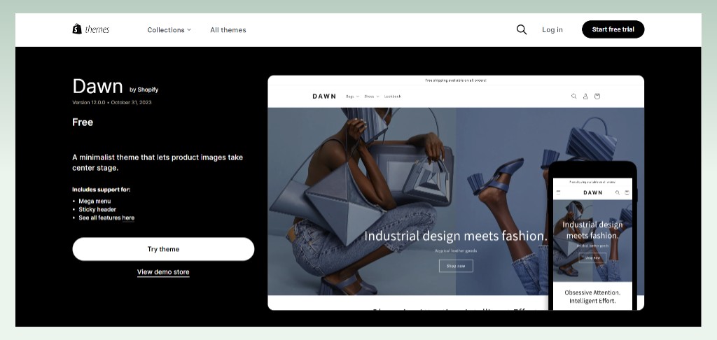 shopify-dawn-theme-on-shopify-theme-store