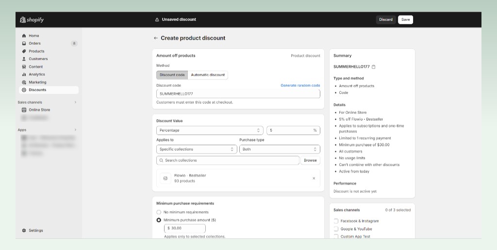 Shopify-discounts