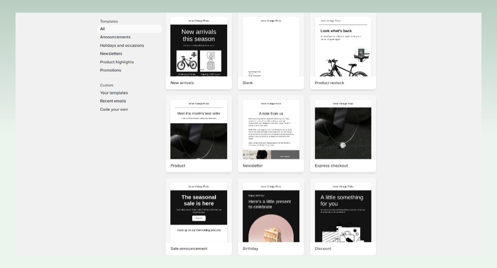 shopify-emails