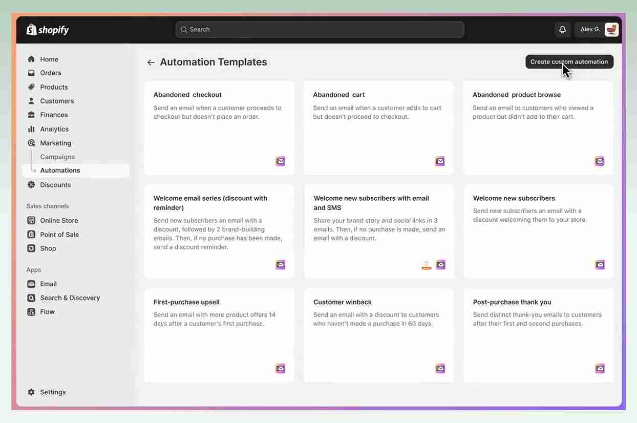 shopify-marketing-automation
