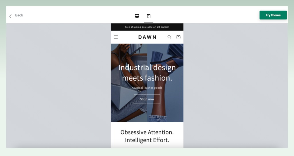 shopify-mobile-theme-free