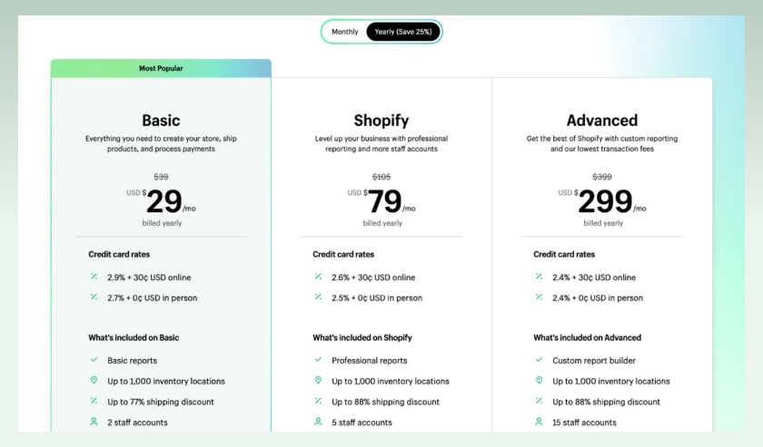 shopify-pricing-plan