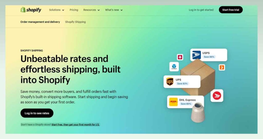 Shopify-Shipping