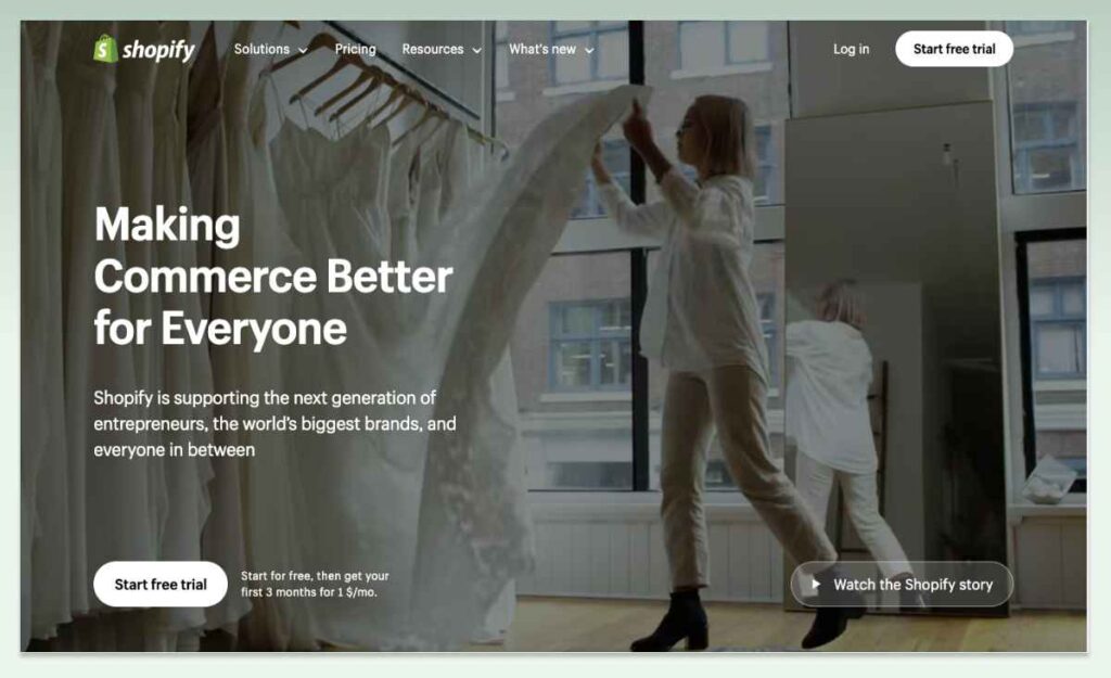 shopify-website-builder-for-clothing-store