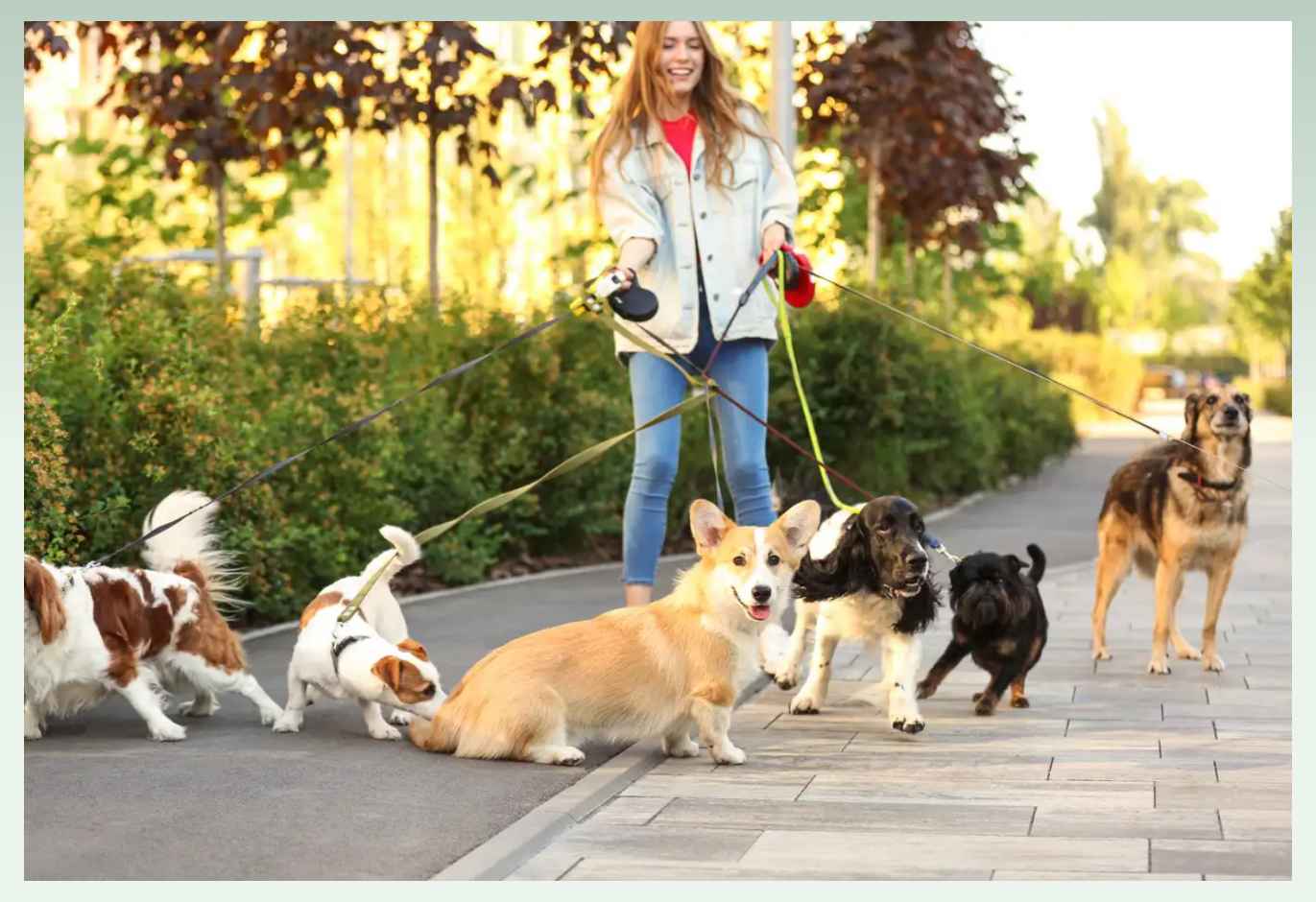small business ideas - dog walking