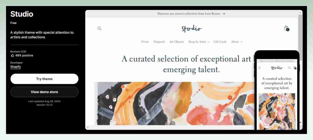 Studio-Shopify-theme