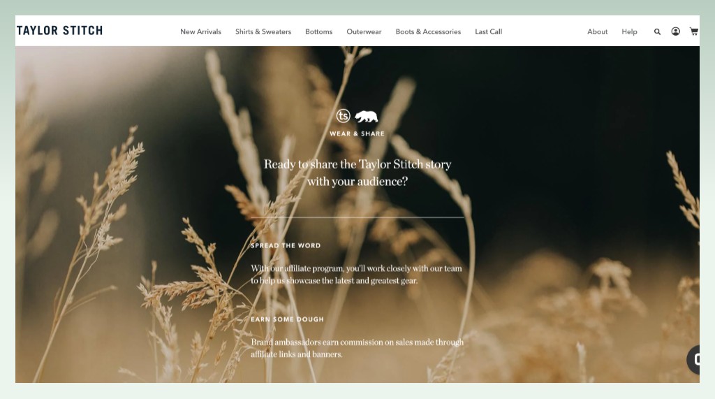 taylor-stitch-shopify-clothing-stores-examples