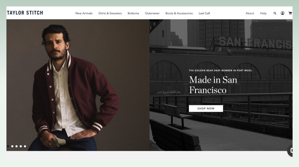 taylor-stitch-shopify-clothing-stores