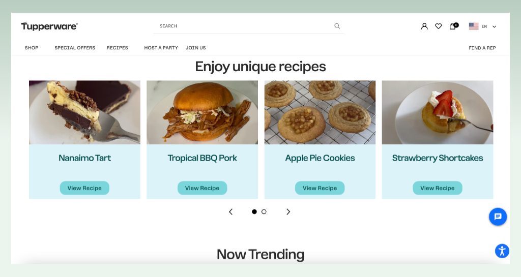 tupperware-shopify-online-store