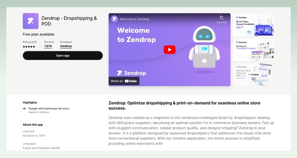 zendrop-recommended-shopify-app