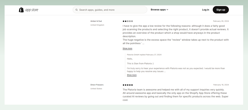 platoria-ai-what-users-think-best-review-apps-for-shopify